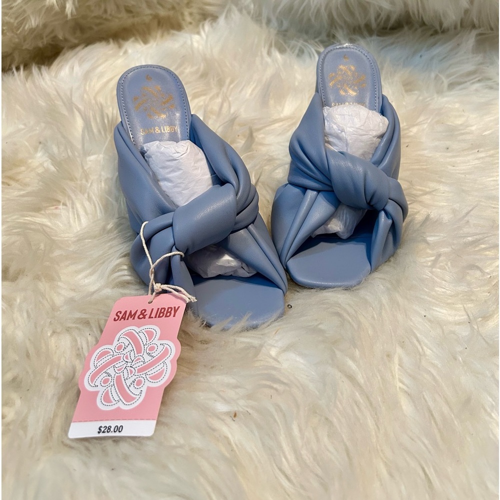 🔥🚨🛍️ NWT Sam & Libby Size 6 Baby Blue Heels